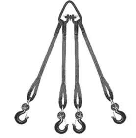 Строп текстильный четырехветвевой 4СТ 12.5 т L=2.5 м SF6 125 мм Звено РТ- 3 купить в Тюмени