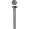 Болт ЗУБР с шестигранной головкой, DIN 933, класс прочности 8.8, оцинкованный, M12x25 мм, ТФ6, 4 шт. 4-303076-12-025 купить в Тюмени