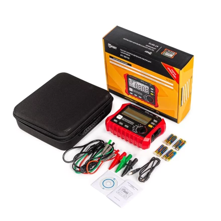 Тестер параметров УЗО и петли фаза-ноль цифровой КВТ KT 5910 (87241) купить в Тюмени