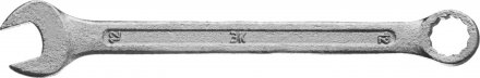 Ключ комбинированный гаечный ЗУБР &quot;СТАНДАРТ&quot;, оцинкованный, 12мм 27112-12 купить в Тюмени