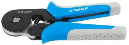 Кримпер ЗУБР &quot;ЭКСПЕРТ&quot; &quot;ЕВРО-КОННЕКТ&quot; для изолированных и неизолированных втулочных наконечников,с 4-хсторонней матрицей 22676 купить в Тюмени