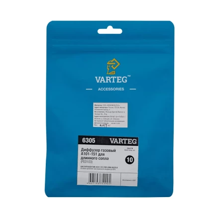 Диффузор газовый A101-151 для длинного сопла PE0103 VARTEG FoxWeld купить в Тюмени