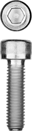 ЗУБР DIN 912, кл. пр. 8.8, М6 х 25 мм, цинк, 5 кг, винт с внутренним шестигранником, Профессионал (30318-06-025) купить в Тюмени