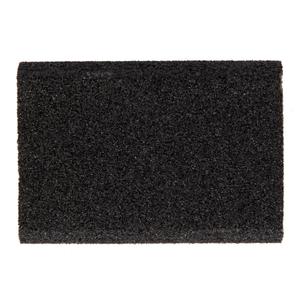 Губка для шлифования, 100 х 70 х 25 мм, овал, Средняя жесткость, P 60 Сибртех 757367 купить в Тюмени