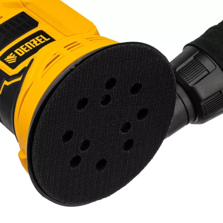 Машина шлифовальная эксцентриковая аккумуляторная COS-125-0, 18В Li-Ion Denzel 28471 купить в Тюмени