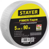 Серпянка самоклеящаяся FIBER-Tape, 5 см х 90м, STAYER Professional 1246-05-90 1246-05-90_z01 купить в Тюмени
