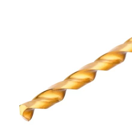 Сверло спиральное по металлу Matrix, 8 x 300 мм, HSS, нитридтитановое покрытие, 714308 купить в Тюмени