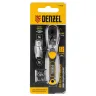 Ключ-трещотка для бит 1/4" Denzel 11633, 52 зуба, CrMo, адаптер для торцевых головок Denzel купить в Тюмени