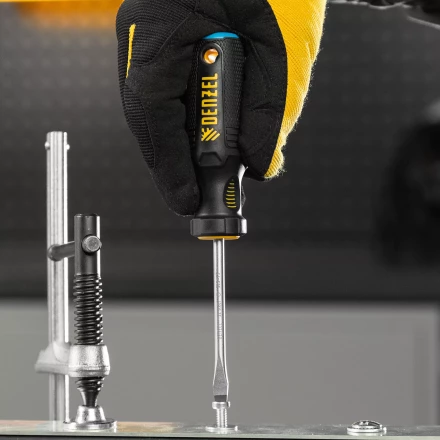 Набор отверток 5 шт Denzel, PH+SL, S2, 3к рукоятка, 122157 купить в Тюмени