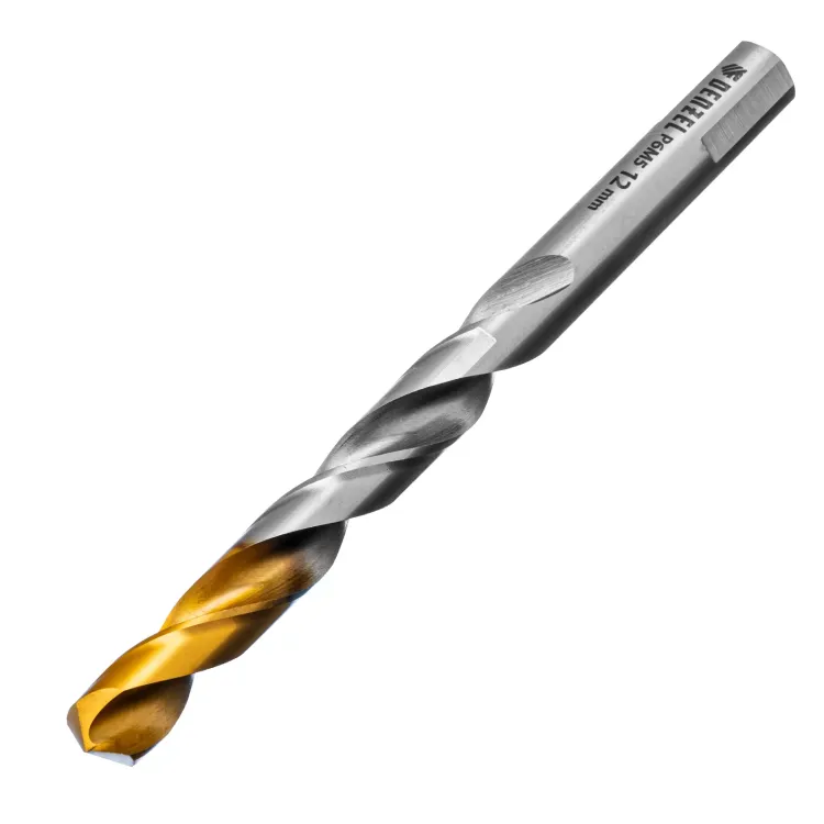 Сверло спиральное по металлу Denzel,  12 x 151 мм, Р6М5, Golden Tip 718244 купить в Тюмени
