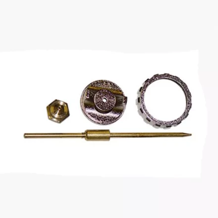 Ремкомплект для краскораспылителя 4 предмета: сопло 1,8 мм + игла + форсунка + зажим сопла  MATRIX 57384 купить в Тюмени