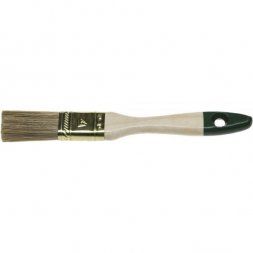Кисть плоская STAYER &quot;LASUR-STANDARD&quot;, смешанная (натуральная и искусственная) щетина, деревянная ручка, 25мм 01031-25