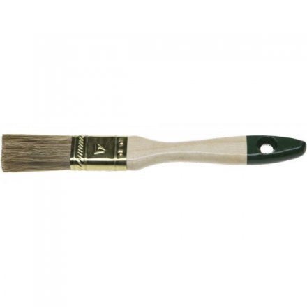 Кисть плоская STAYER &quot;LASUR-STANDARD&quot;, смешанная (натуральная и искусственная) щетина, деревянная ручка, 25мм 01031-25 купить в Тюмени