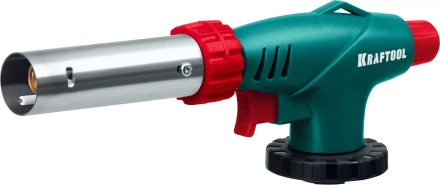 KL-700  газовая горелка с пъезоподжигом, на баллон  с цанговым соединением 55516 купить в Тюмени