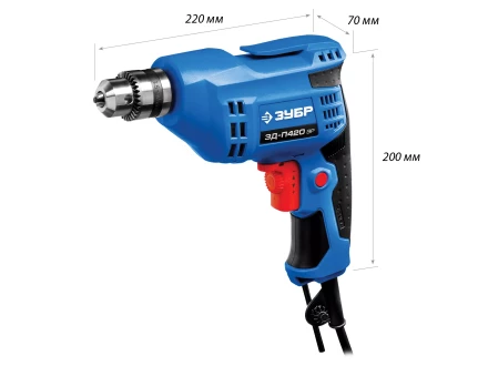 Дрель реверсивная ЗД-П420 ЭР серия ПРОФЕССИОНАЛ купить в Тюмени