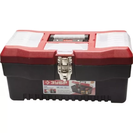 Ящик ЗУБР &quot;МАСТЕР&quot; пластмассовый для инструмента, 40,6x22,5x20,2см, 16&quot; 38322_z01 купить в Тюмени