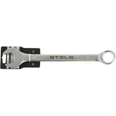 Ключ комбинированный 30 мм CrV матовый хром Stels 15232 купить в Тюмени
