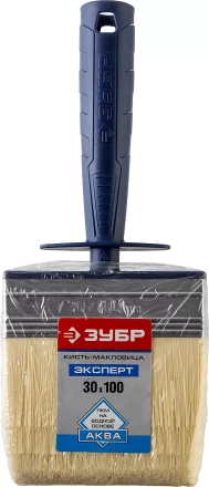 Макловица ЗУБР &quot;АКВА&quot;, искусственная щетина, пластмассовый корпус, 30х100мм 01817-10 купить в Тюмени