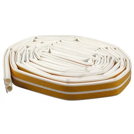 Уплотнитель ЗУБР силиконовый самоклеящийся профиль &quot;O&quot;, белый, 16м 4-40925-016 купить в Тюмени