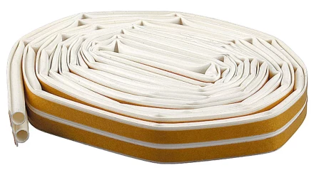 Уплотнитель ЗУБР силиконовый самоклеящийся профиль &quot;O&quot;, белый, 16м 4-40925-016 купить в Тюмени