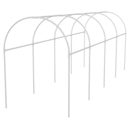 Каркас парника пластиковый 3х1,1х1,2м дуга d 20 мм белый PALISAD 63901