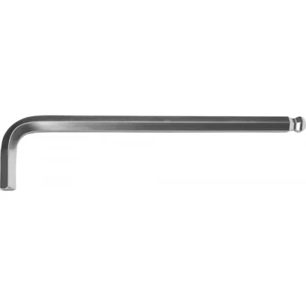 Ключ KRAFTOOL &quot;INDUSTRIE&quot; имбусовый, длинный c шариком, Cr-Mo, хромосатинированное покрытие, HEX 17 27437-17 купить в Тюмени