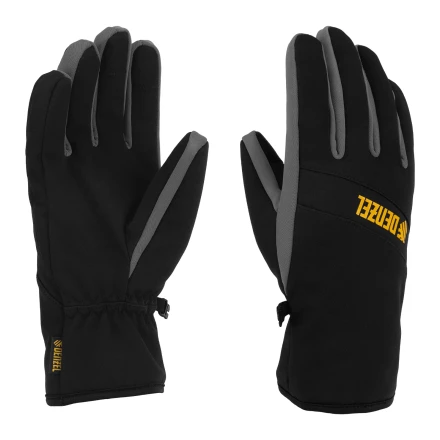 Перчатки универсальные, двойные, работа с сенсорным экраном, размер 8// Denzel 68089 купить в Тюмени