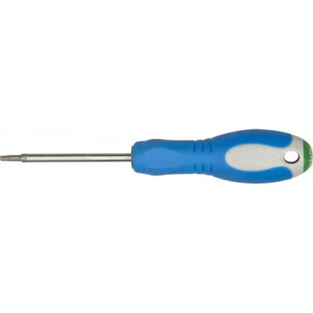 Отвертка ЗУБР, Cr-V сталь, трехкомпонентная рукоятка, цветовая индикация типа шлица, TORX №15, 75мм 25254-15-075 купить в Тюмени