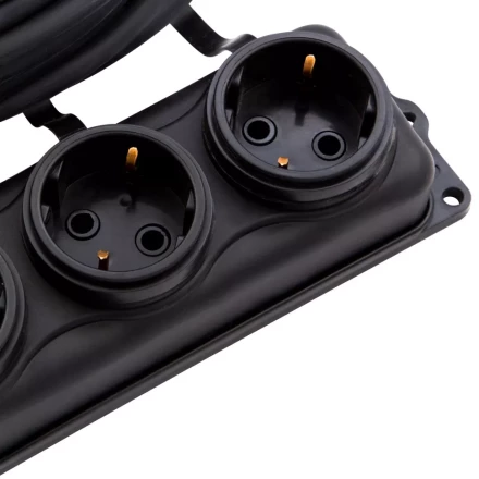 Удлинитель силовой 10 м, 16 А, тип УХз16, 3 x 1.5 мм, Россия Сибртех 95885 купить в Тюмени