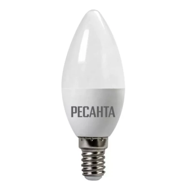 Лампа светодиодная РЕСАНТА LL-R-C37-6W-230-3K-E14 76/1/3 купить в Тюмени