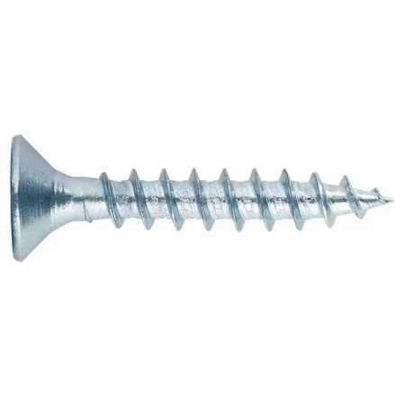 Саморезы универсальные 6,0х60 потайная головка PZ оцинкованные 100шт ШУРУПЬ 49135 купить в Тюмени