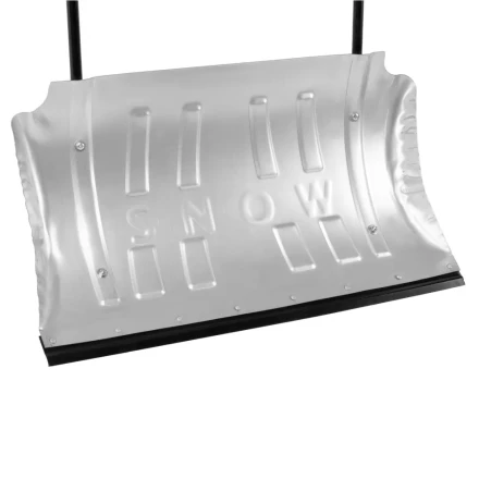 Движок для уборки снега оцинкованный, 750х420х1120 мм, усиленный, стальная рукоятка,Россия, Сибртех 61497 купить в Тюмени