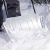 Движок для уборки снега оцинкованный, 750х420х1120 мм, усиленный, стальная рукоятка,Россия, Сибртех 61497 купить в Тюмени