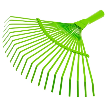 Грабли веерные стальные Palisad, 425 мм, 22 плоских зуба, эмалированные, без черенка, 617705 купить в Тюмени