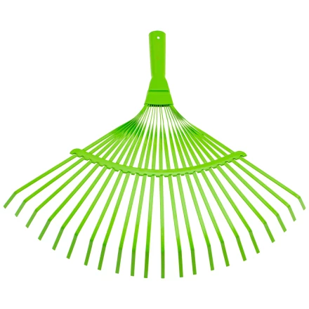 Грабли веерные стальные Palisad, 425 мм, 22 плоских зуба, эмалированные, без черенка, 617705 купить в Тюмени