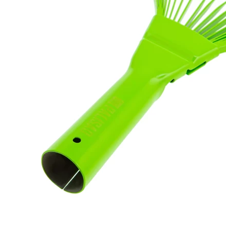 Грабли веерные стальные Palisad, 425 мм, 22 плоских зуба, эмалированные, без черенка, 617705 купить в Тюмени