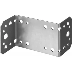 Крепежный угол ЗУБР "МАСТЕР" Z-образный, 65х90х45мм, 50шт 310145-090