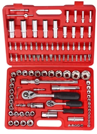 Набор ЗУБР &quot;МАСТЕР&quot; Торцовые головки SUPER LOCK, 1/2&quot;+1/4&quot;, 108 предметов 27635-H108 купить в Тюмени