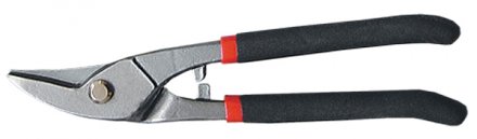 Ножницы по металлу, 225 мм, для фигурного реза, обливные рукоятки MATRIX 78317 купить в Тюмени