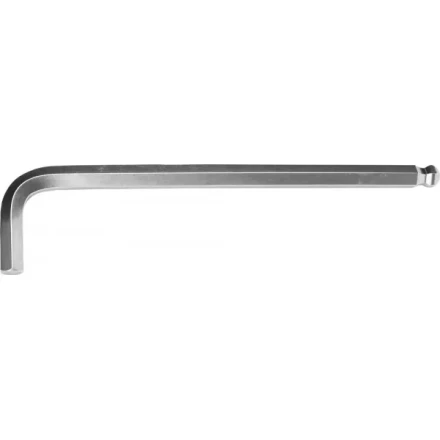 Ключ KRAFTOOL &quot;INDUSTRIE&quot; имбусовый, длинный c шариком, Cr-Mo, хромосатинированное покрытие, HEX 19 27437-19 купить в Тюмени