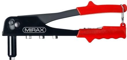 Заклепочник, MIRAX 31033, для алюминиевых заклепок d=2,4 / 3,2 / 4,0 / 4,8 мм, длина 225мм 31033_z01 купить в Тюмени
