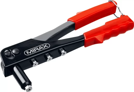 Заклепочник, MIRAX 31033, для алюминиевых заклепок d=2,4 / 3,2 / 4,0 / 4,8 мм, длина 225мм 31033_z01 купить в Тюмени