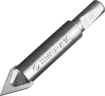 Сверло ЗУБР "ЭКСПЕРТ" центрирующее, для кольцевых коронок-чашек 33360-хх, 33361-хх, 6-ти гранный хвостовик, d=10мм 33364 купить в Тюмени