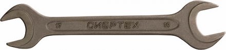 Ключ рожковый 6 х 7 мм CrV фосфатированный ГОСТ 2839 СИБРТЕХ 14320 купить в Тюмени