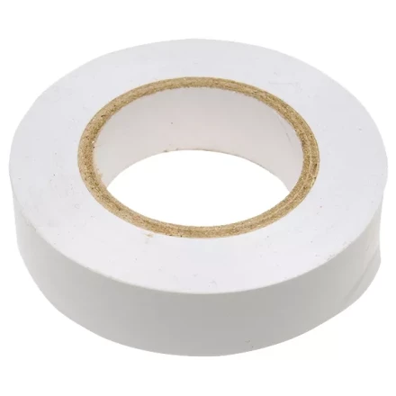 Изолента ПВХ 15 мм х 10 м 130 мкм белая СИБРТЕХ 88792 купить в Тюмени