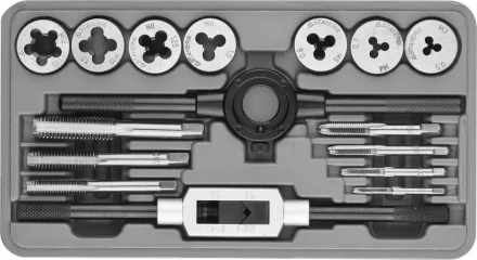 Набор STAYER &quot;PROFI&quot; резьбонарезной, 16 предметов 28010-H16 купить в Тюмени