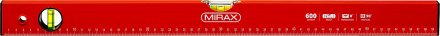 Уровень коробчатый MIRAX, 2 ампулы, крашеный, 600мм 34602-060_z02 купить в Тюмени