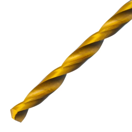 Сверло спиральное по металлу 2,5 х 95 мм Р6М5, Golden Tip, удлиненное, 2шт. Denzel 718246 купить в Тюмени