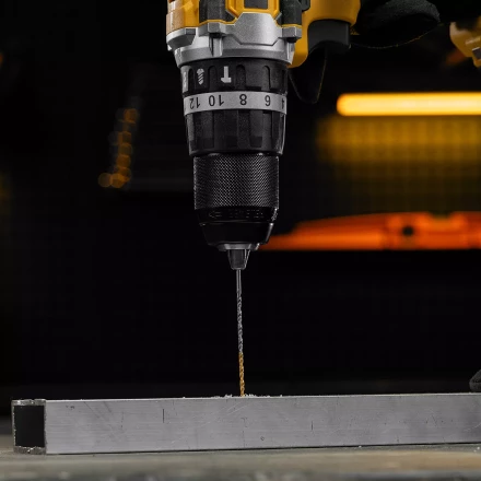 Сверло спиральное по металлу 2,5 х 95 мм Р6М5, Golden Tip, удлиненное, 2шт. Denzel 718246 купить в Тюмени