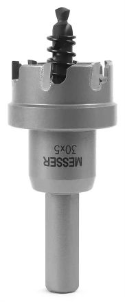 ТСТ коронка MESSER 30X5 с центрирующим сверлом и толкающей пружиной купить в Тюмени